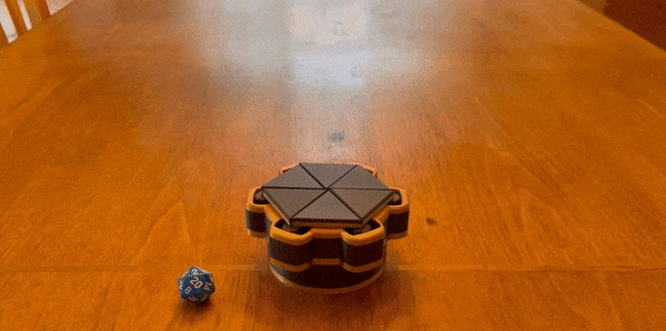 Black and Gold Triangle Top