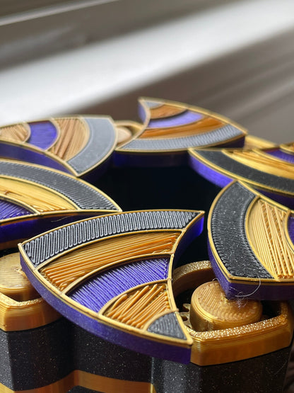 Purple Medallion
